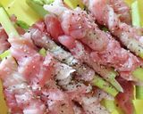 魯肉飯アスパラ豚肉巻き★作り置き★お弁当作り方1写真