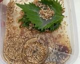 大葉の醤油漬け作り方3写真