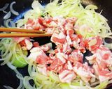 豚ばらコチュジャン炒め飯。作り方3写真