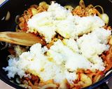 豚ばらコチュジャン炒め飯。作り方5写真