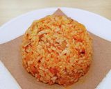 豚ばらコチュジャン炒め飯。作り方7写真