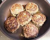 ふっくら♡ハンバーグ作り方10写真