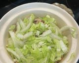 土鍋で白菜と揚げ豆腐のワン・ポット♪作り方2写真