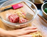 ごま味噌だれで煮込んだピーマンの肉詰め作り方3写真