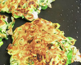長ネギ青 大量消費 お好み焼き ネギ焼き作り方5写真