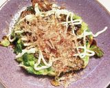 長ネギ青 大量消費 お好み焼き ネギ焼き作り方6写真