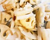 蓮根・キクラゲ・糸こんにゃくのきんぴら風作り方1写真