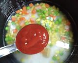 オムライス炊飯器作り方1写真