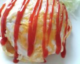 オムライス炊飯器作り方3写真