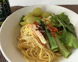 冷製パスタ　シャインマスカット入り作り方5写真