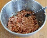 肉団子となすの煮浸し。甘辛味が染みる♪作り方1写真