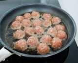 肉団子となすの煮浸し。甘辛味が染みる♪作り方4写真
