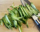 クラゲとサラダチキンの中華風酢の物作り方3写真