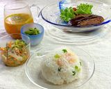 暑い夏はガラスの器で涼しげに♪作り方1写真