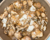 鶏肉と舞茸の柚子みぞれ煮♫作り方3写真
