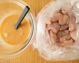 鶏むね肉のコチュ味噌マヨソテー作り方1写真