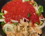 冷凍イカと冷凍アサリのトマト煮作り方4写真