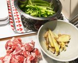 簡単ズボラ★生姜の青椒肉絲作り方1写真