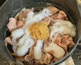 牛すじ肉と結びしらたきの味噌煮作り方5写真