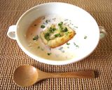 とうもろこし牛乳釜飯餅の冷雑煮作り方7写真