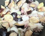ひき肉となすの甘辛炒め作り方4写真