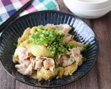 冷なすしゃぶの梅ポンだれねぎまみれ作り方8写真