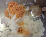 長いも焼きたらこ、青のりのもっちりサラダ作り方3写真