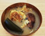 ひじき入り卵焼きとだしの味噌汁作り方8写真