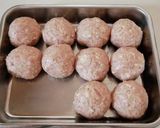 おうちにあるアレのおかげ！ふわふわ肉団子作り方3写真