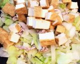 簡単!きゃべつと厚揚げの豚肉味噌炒め作り方9写真