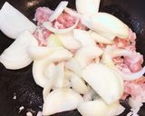 簡単!きゃべつと厚揚げの豚肉味噌炒め作り方7写真