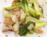 タラとチンゲンサイのレモン炒め作り方4写真