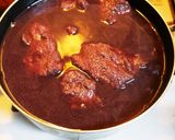 鹿肉・牛豚ホホ肉のワイン煮込み作り方7写真