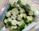 部活やお祭りの軽食に★屋台のきゅうり漬け作り方3写真