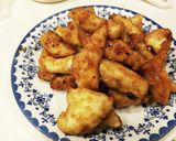 チャイニーズチキンバーガー風のチキン作り方5写真