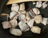 秋サバと秋ナスの卵とじ丼作り方4写真
