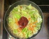 超簡単☆ラー油ナポリタン♪♪作り方6写真