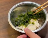 長いもとわかめの酢の物作り方7写真