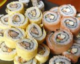 おもてなしに★照り焼きチキンの親子ロール作り方8写真