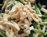 野沢菜と油揚げのゴマ炒め作り方4写真