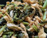 野沢菜と油揚げのゴマ炒め作り方6写真