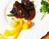 鹿肉・牛豚ホホ肉のワイン煮込み作り方14写真