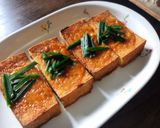 塗って焼くだけ！厚揚げの味噌ダレ焼き♡作り方3写真