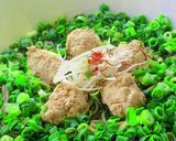 ダイエット美容！豆腐入りつくね蕎麦♡作り方12写真
