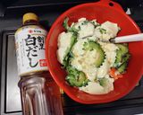 ゴーヤとカニかまの白和え作り方6写真