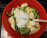 ゴーヤとカニかまの白和え作り方7写真