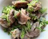 簡単！ネギ塩砂肝作り方5写真