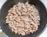 豚ひき肉とゴーヤと卵のピリ辛炒め作り方3写真