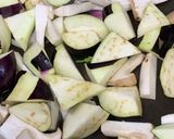 茄子とアスパラのオイスターソース炒め作り方1写真