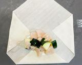 ホタテとズッキーニの春巻き作り方3写真
